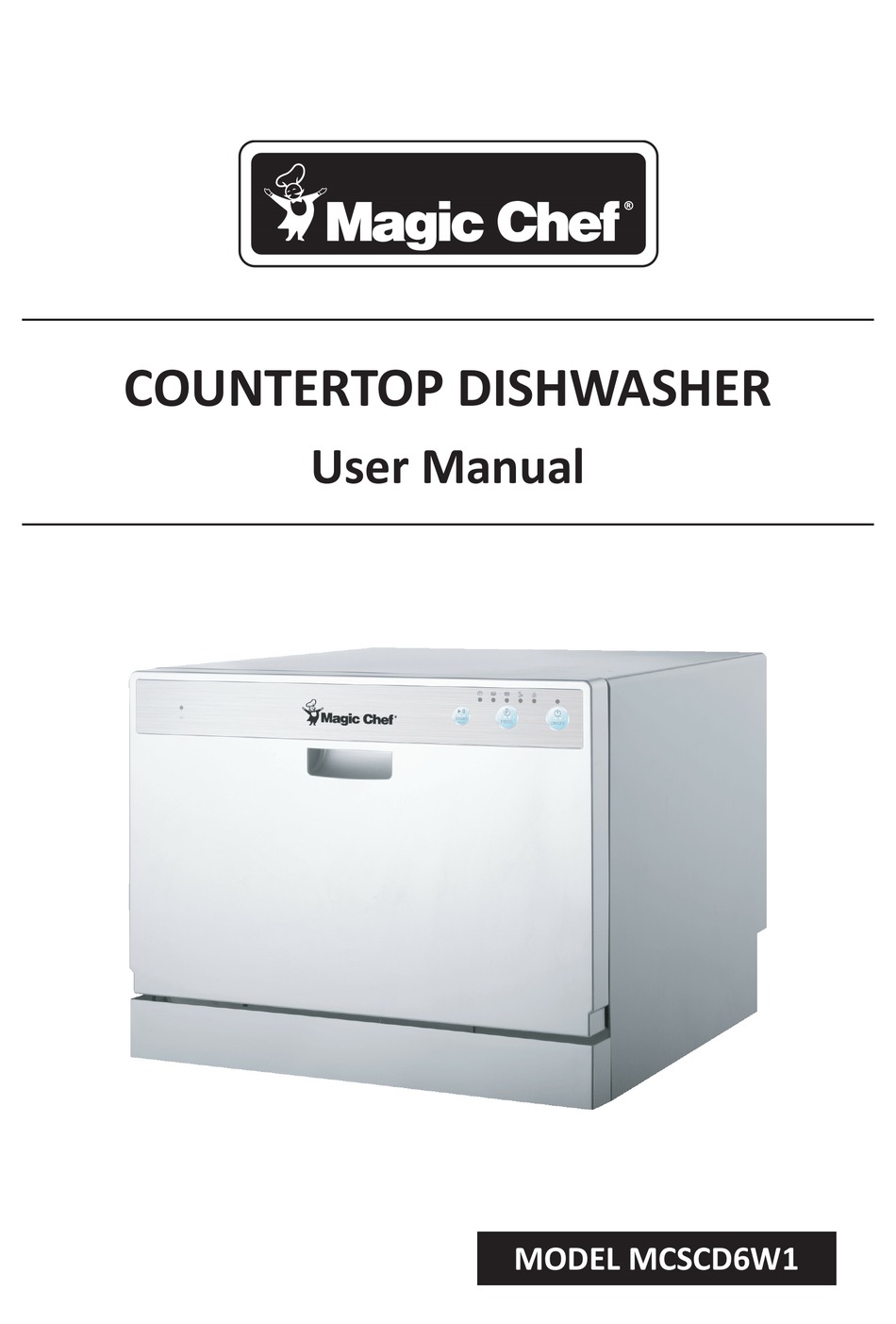 magic chef portable dish washer