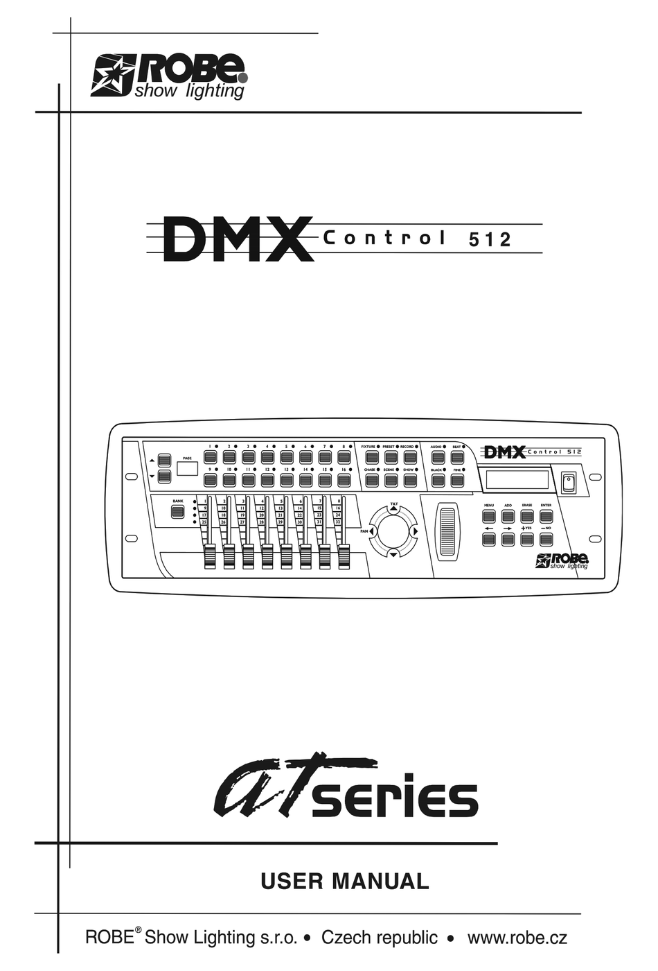 ROBE DMX CONTROL 512 USER MANUAL Pdf Download ManualsLib