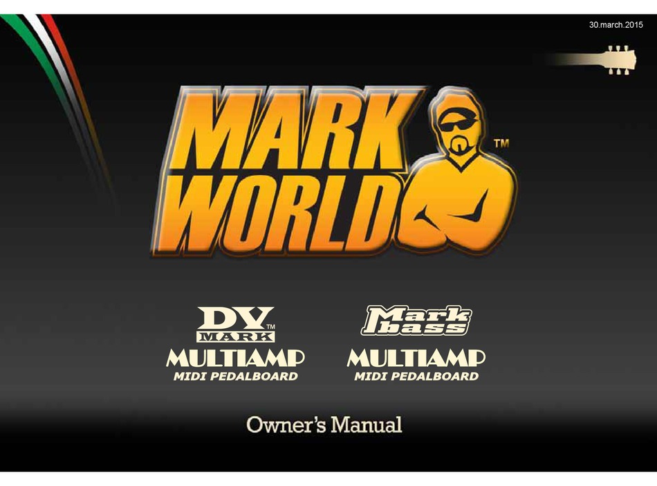 Mark World Dv Mark Owner S Manual Pdf Download Manualslib