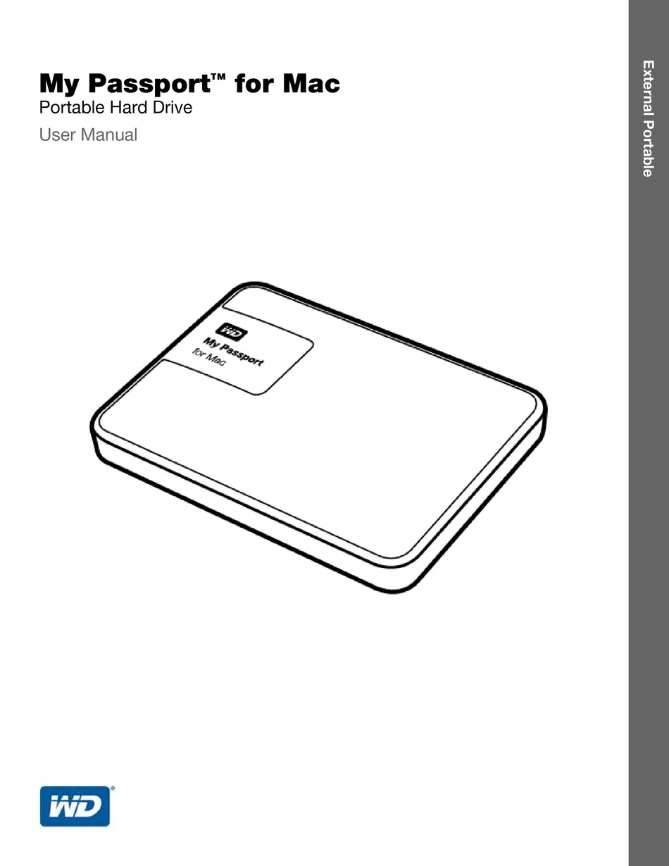 Western Digital My Passport User Manual Pdf Download Manualslib