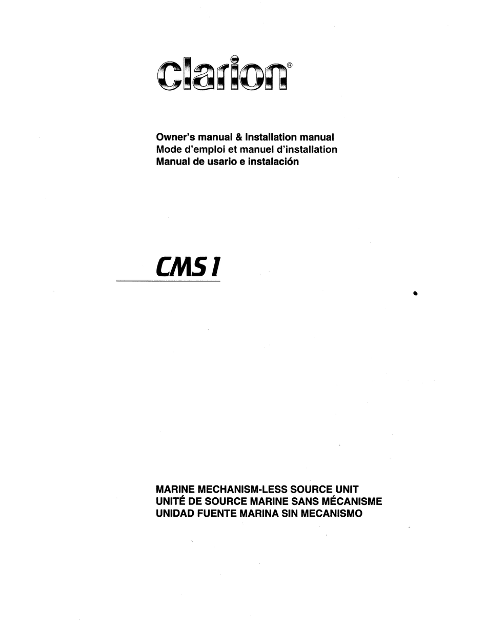 42 Clarion M508 Wiring - Wiring Diagram Source Online