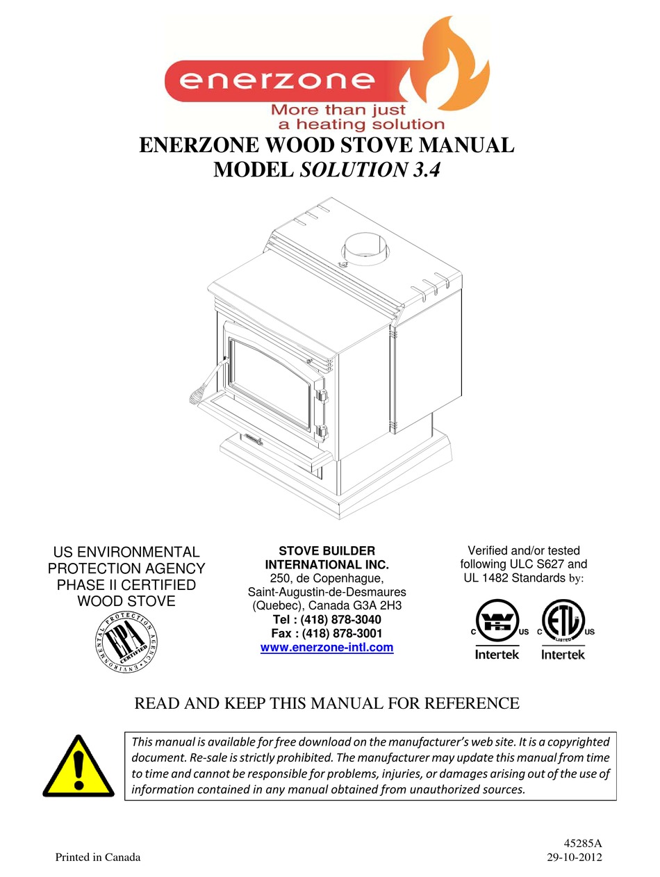 ENERZONE SOLUTION 3.4 USER MANUAL Pdf Download | ManualsLib