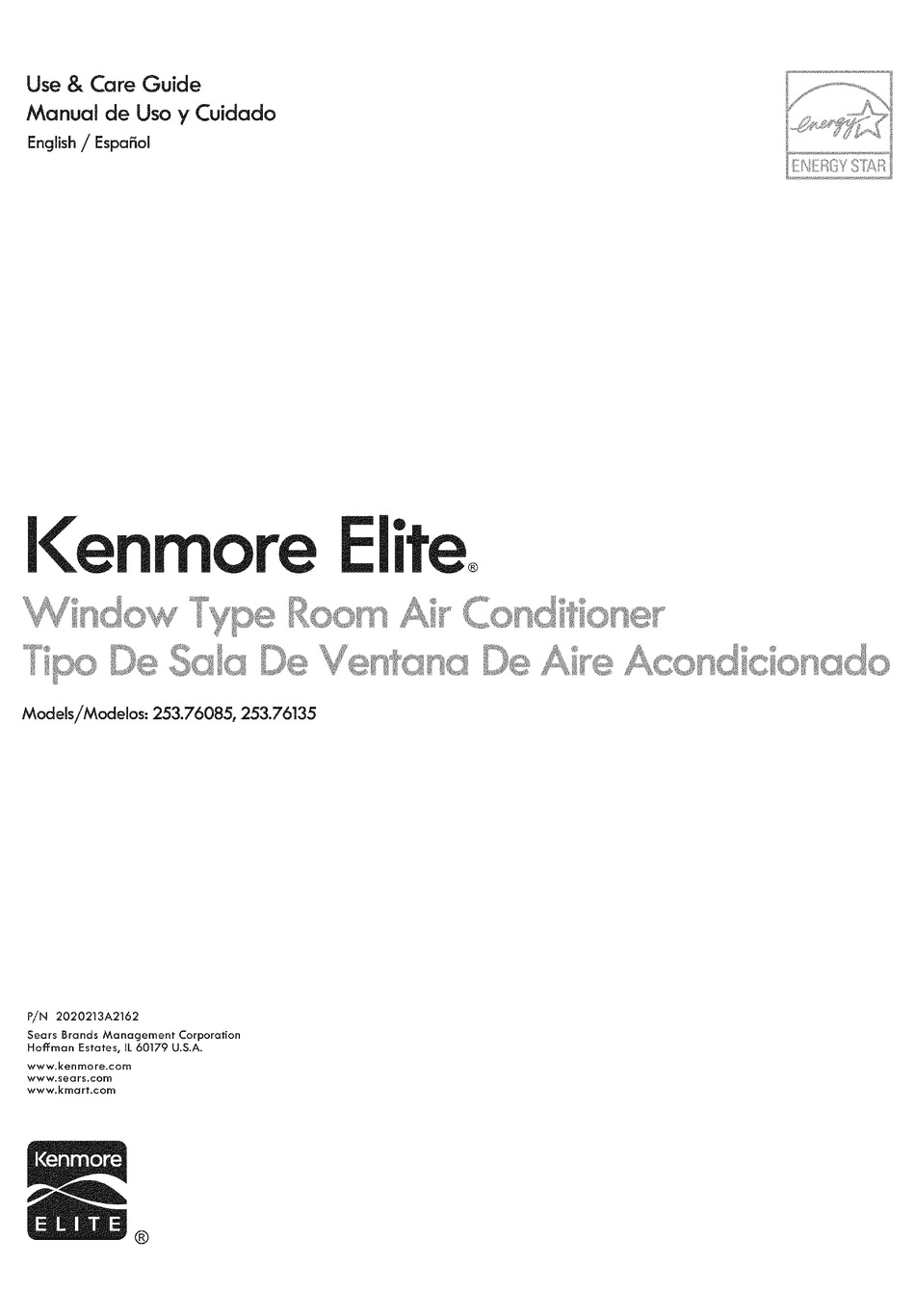 KENMORE ELITE 253.76085 USE & CARE MANUAL Pdf Download ManualsLib