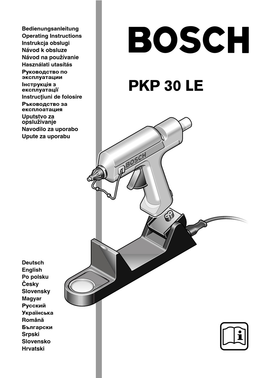 Bosch Pkp Le Operating Instructions Manual Pdf Download Manualslib