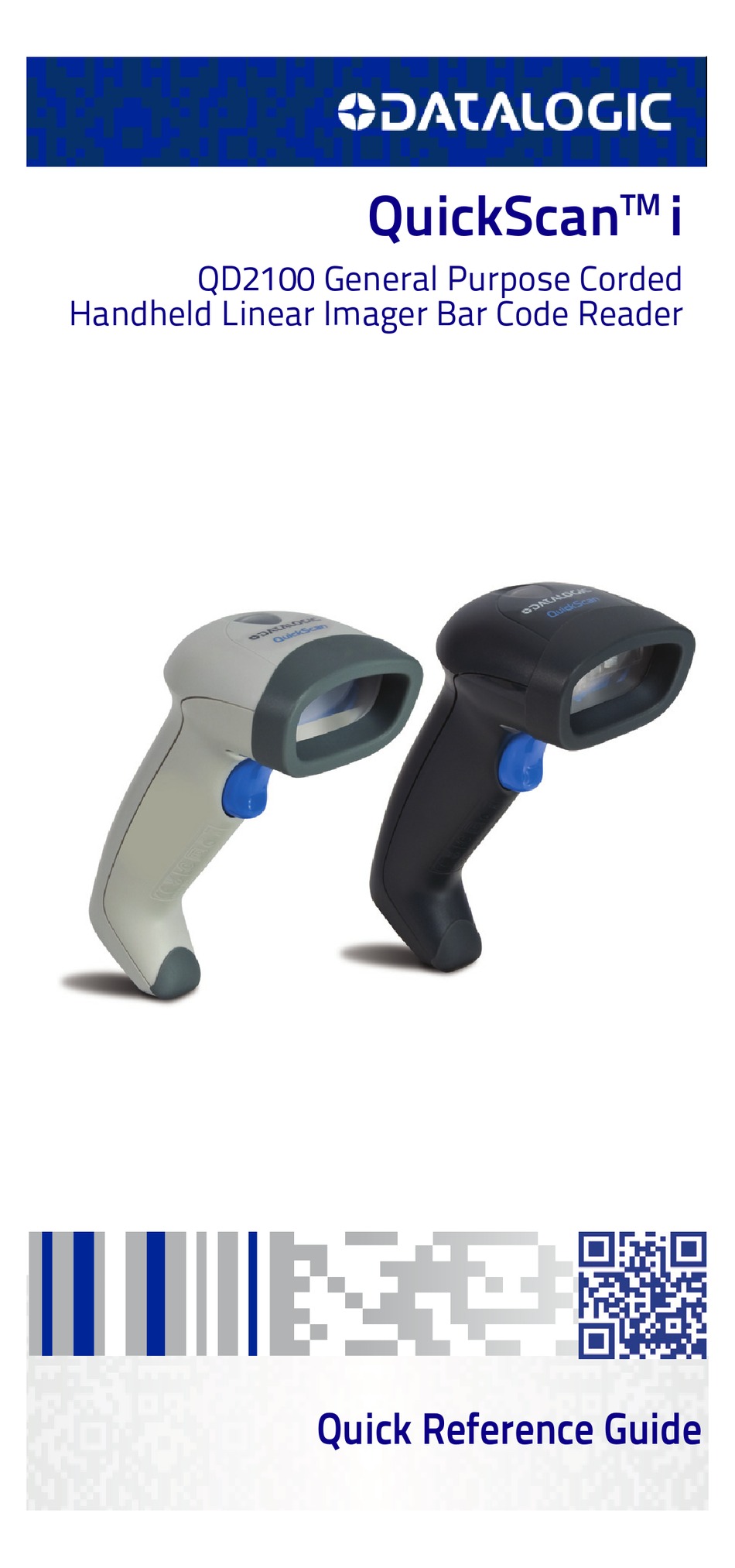 DATALOGIC QUICKSCAN I QD2100 QUICK REFERENCE MANUAL Pdf Download