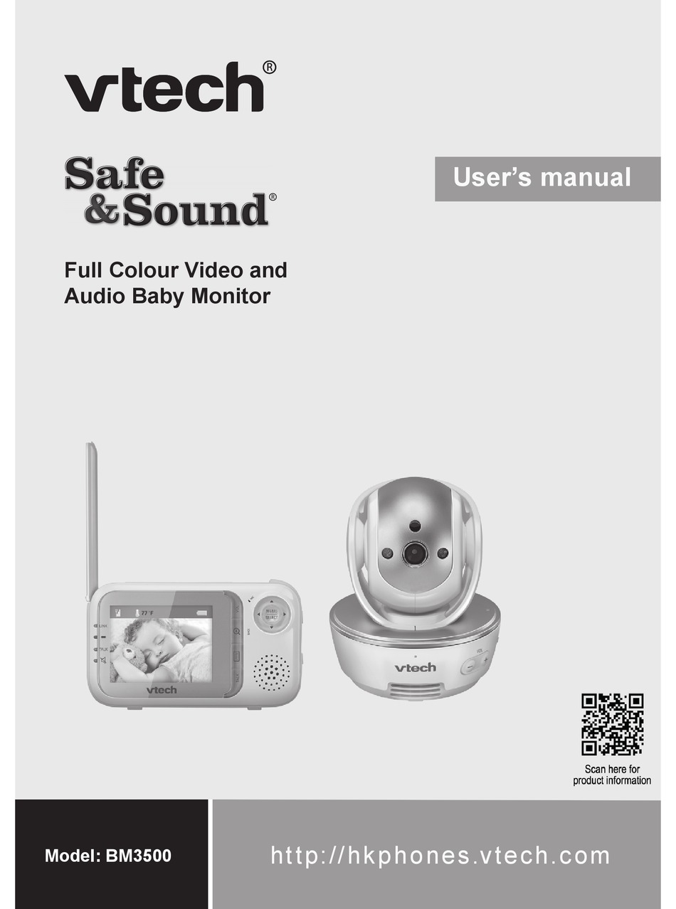 vtech baby monitor bm3500