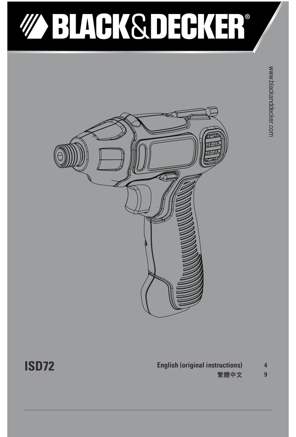 Important Charging Notes; Charging Procedure - Black & Decker 3.6 Volt 3  Position Pivot Screwdriver VP810 Instruction Manual [Page 5]