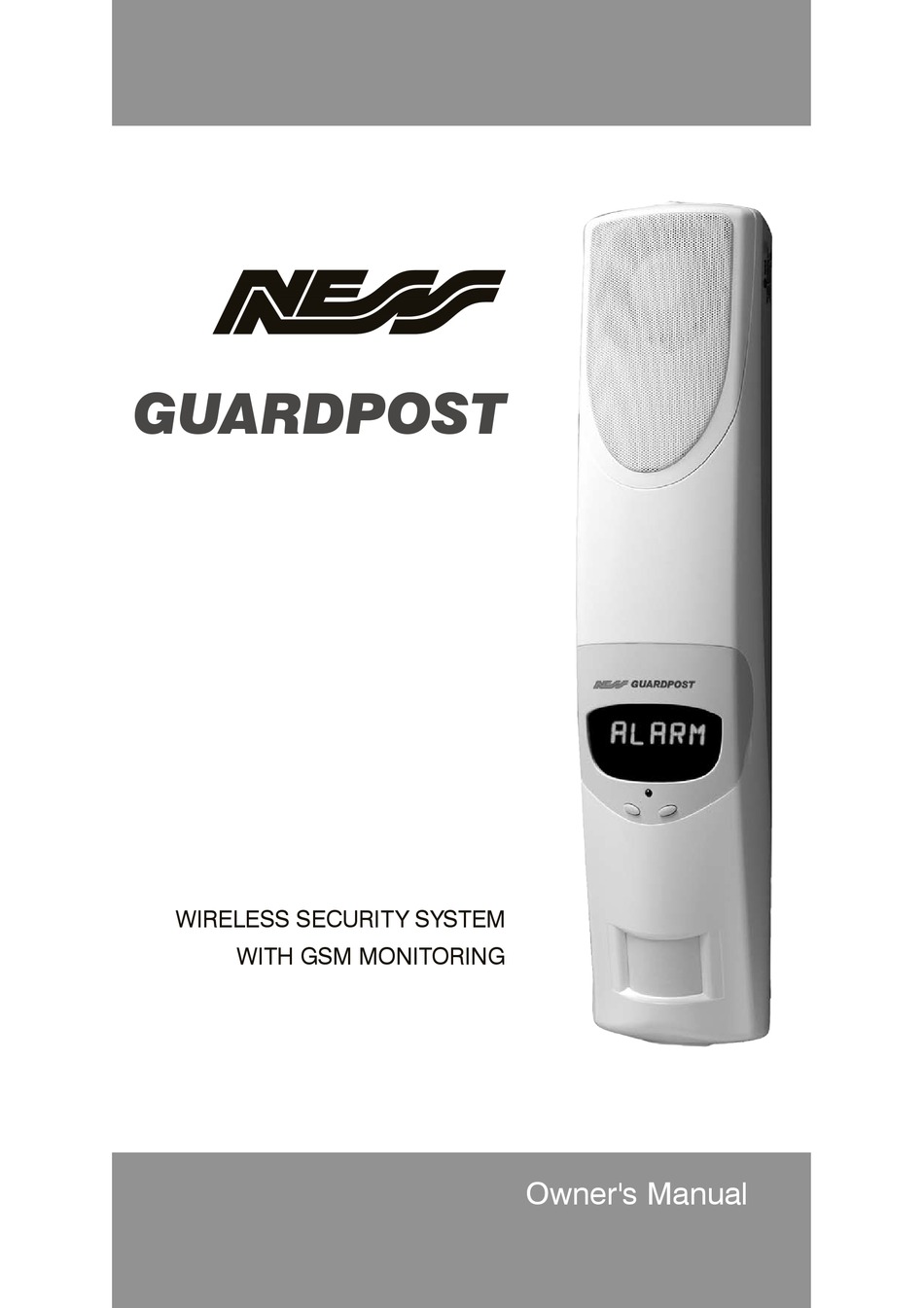 Ness Guardpost Owner S Manual Pdf Download Manualslib
