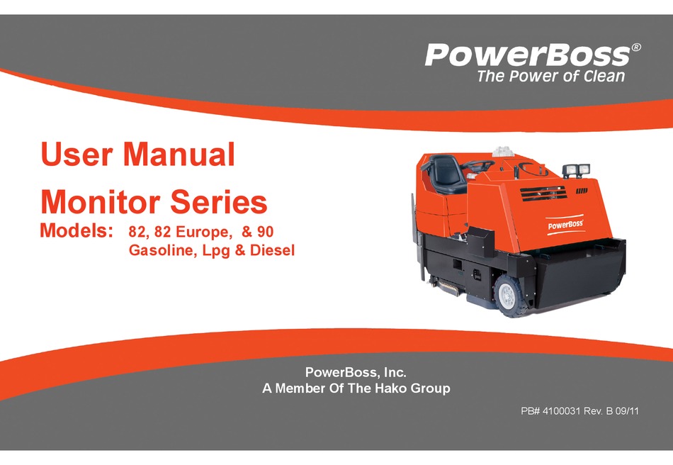 POWERBOSS 82 USER MANUAL Pdf Download ManualsLib
