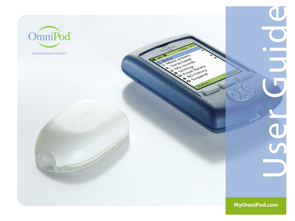 OMNIPOD UST200 USER MANUAL Pdf Download ManualsLib