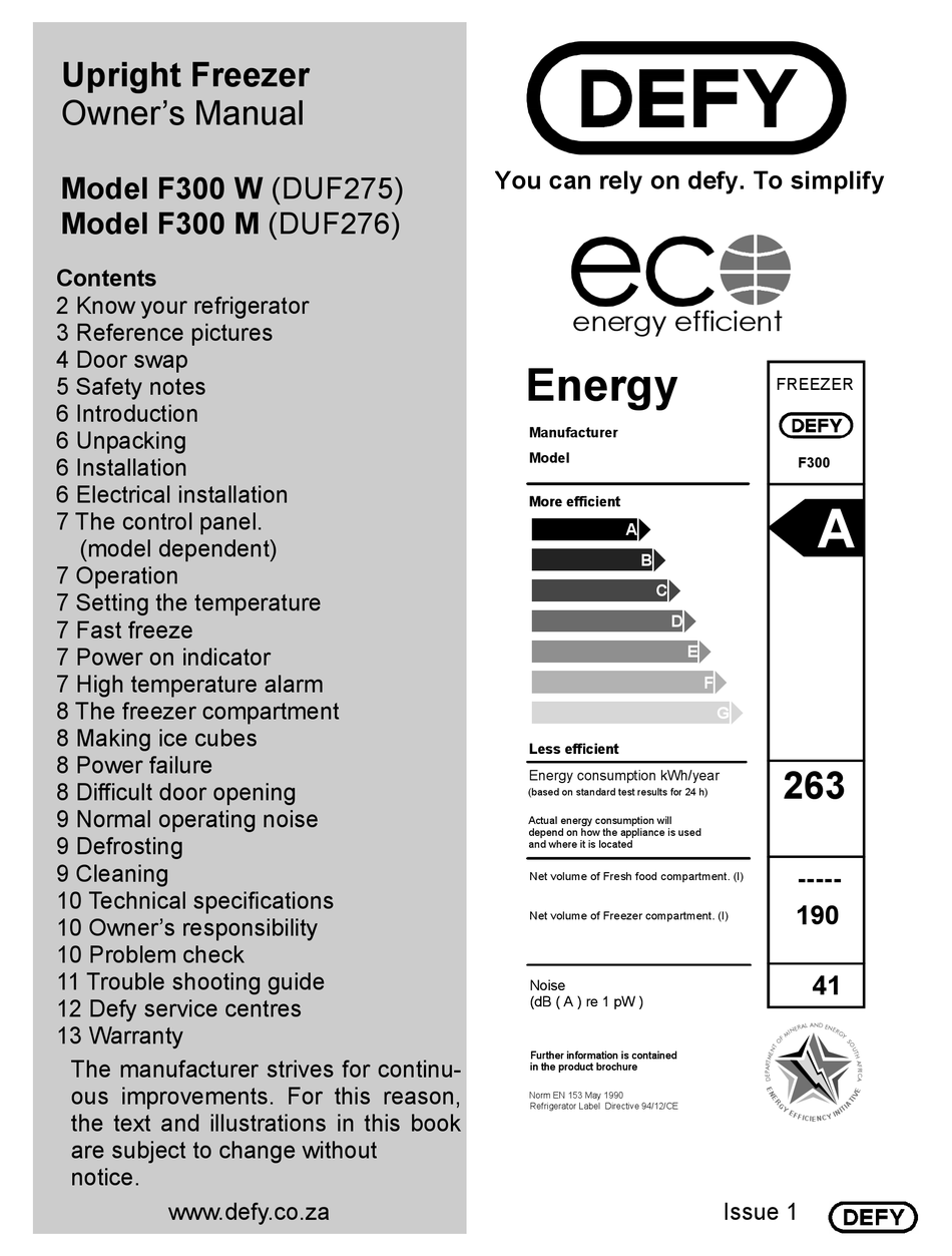 defy cf165