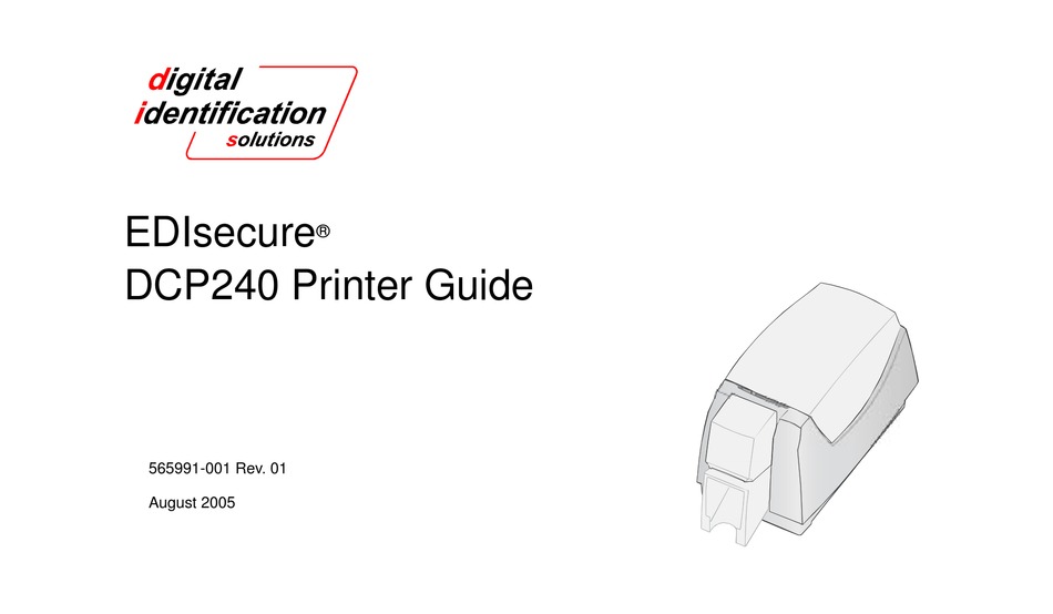 edisecure dcp 240 driver