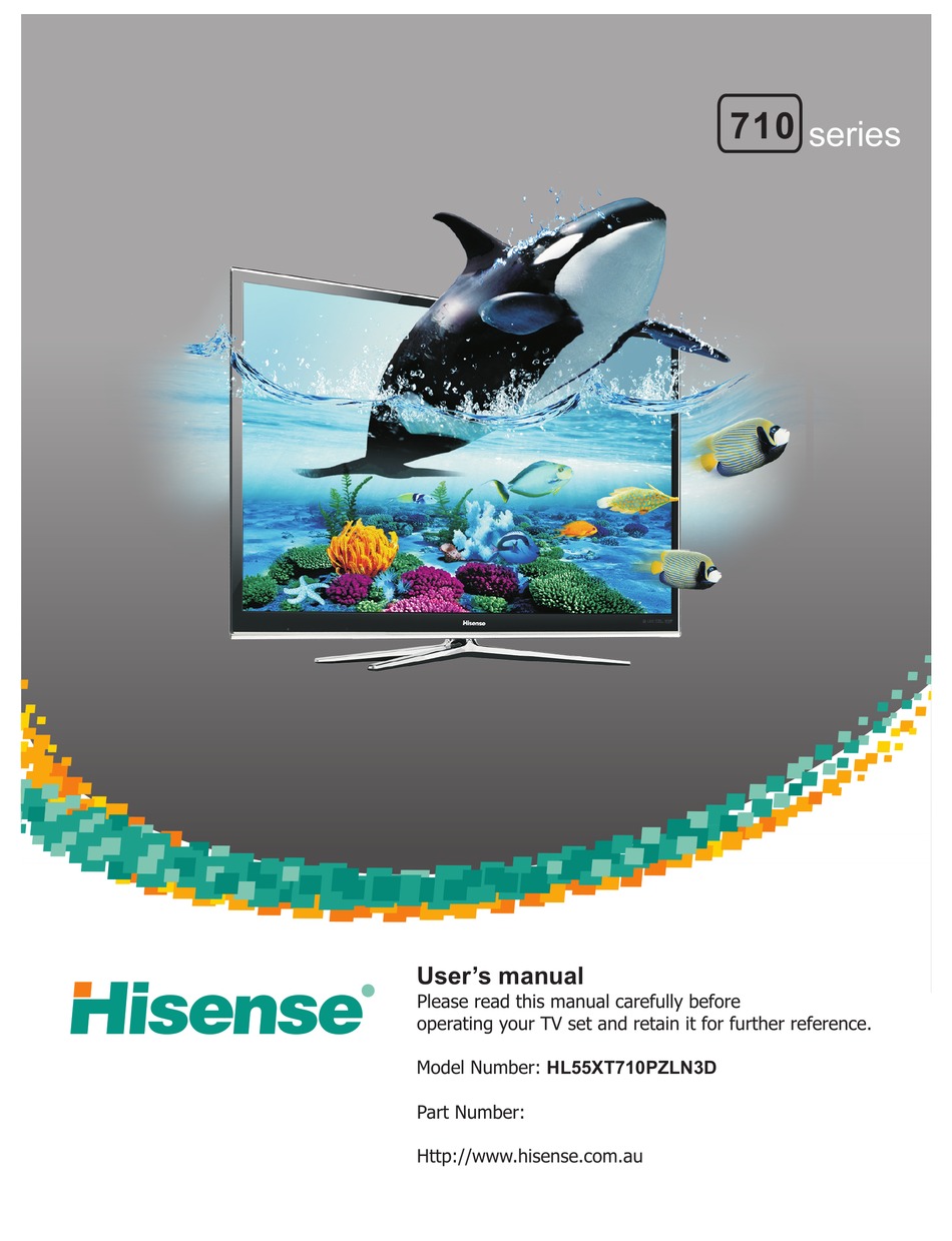 User manual Hisense H43B7100 (22 pages)