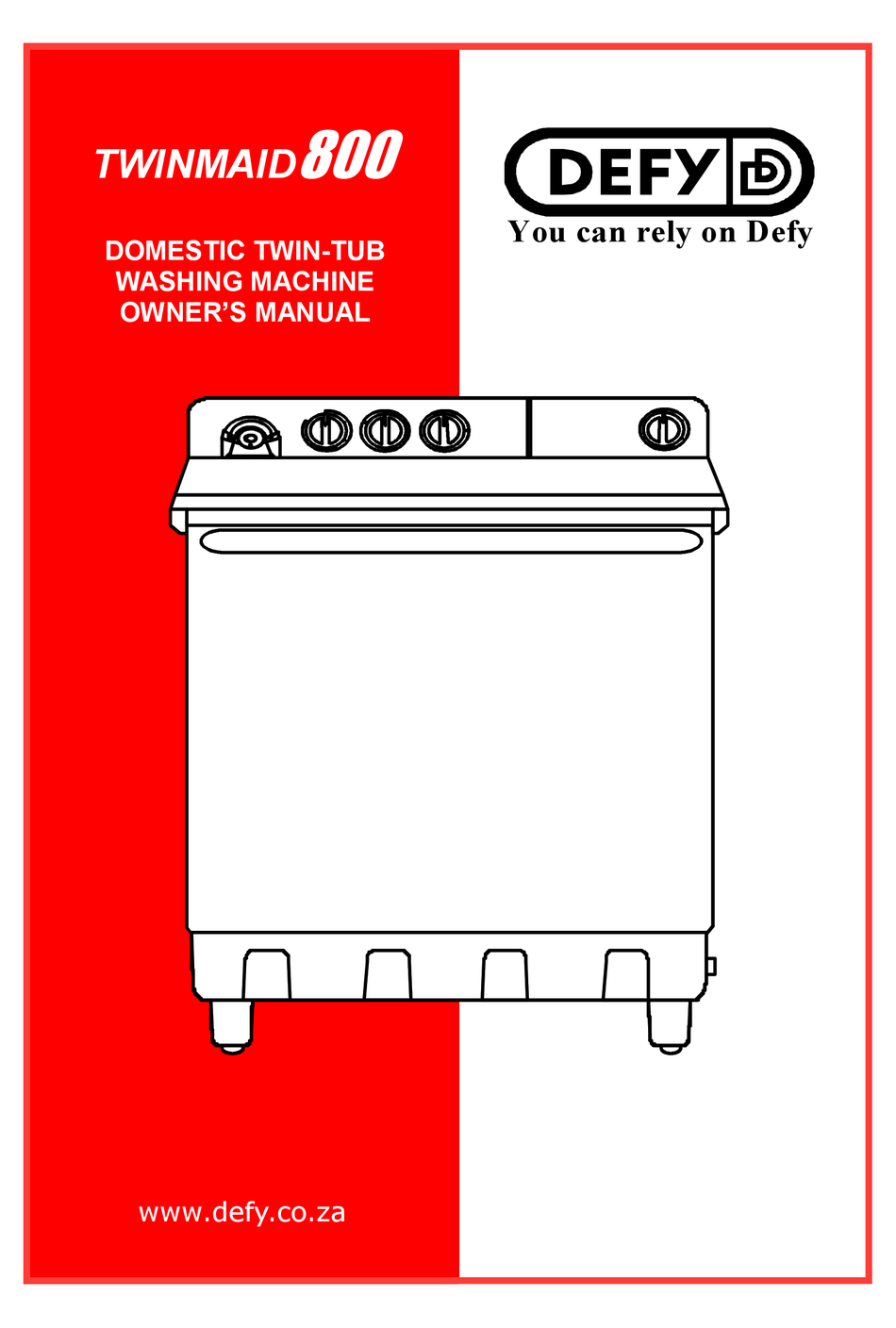 defy twinmaid 1300 wiring diagram