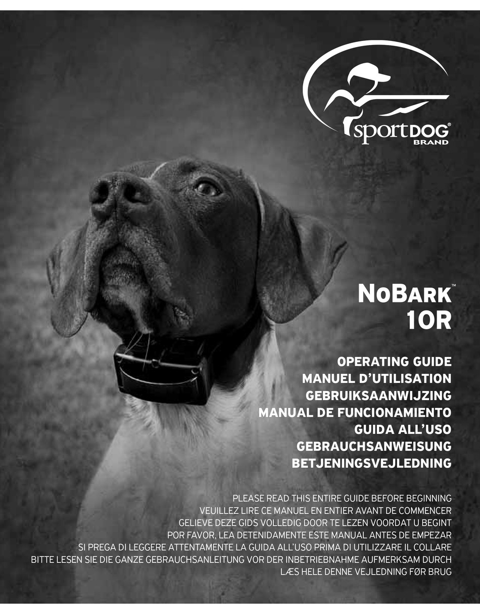 SPORTDOG NOBARK 10R OPERATING MANUAL Pdf Download ManualsLib