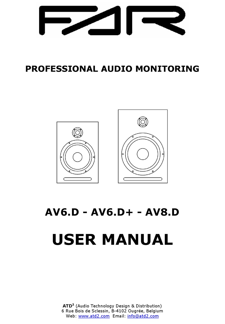 FAR AV6.D USER MANUAL Pdf Download | ManualsLib