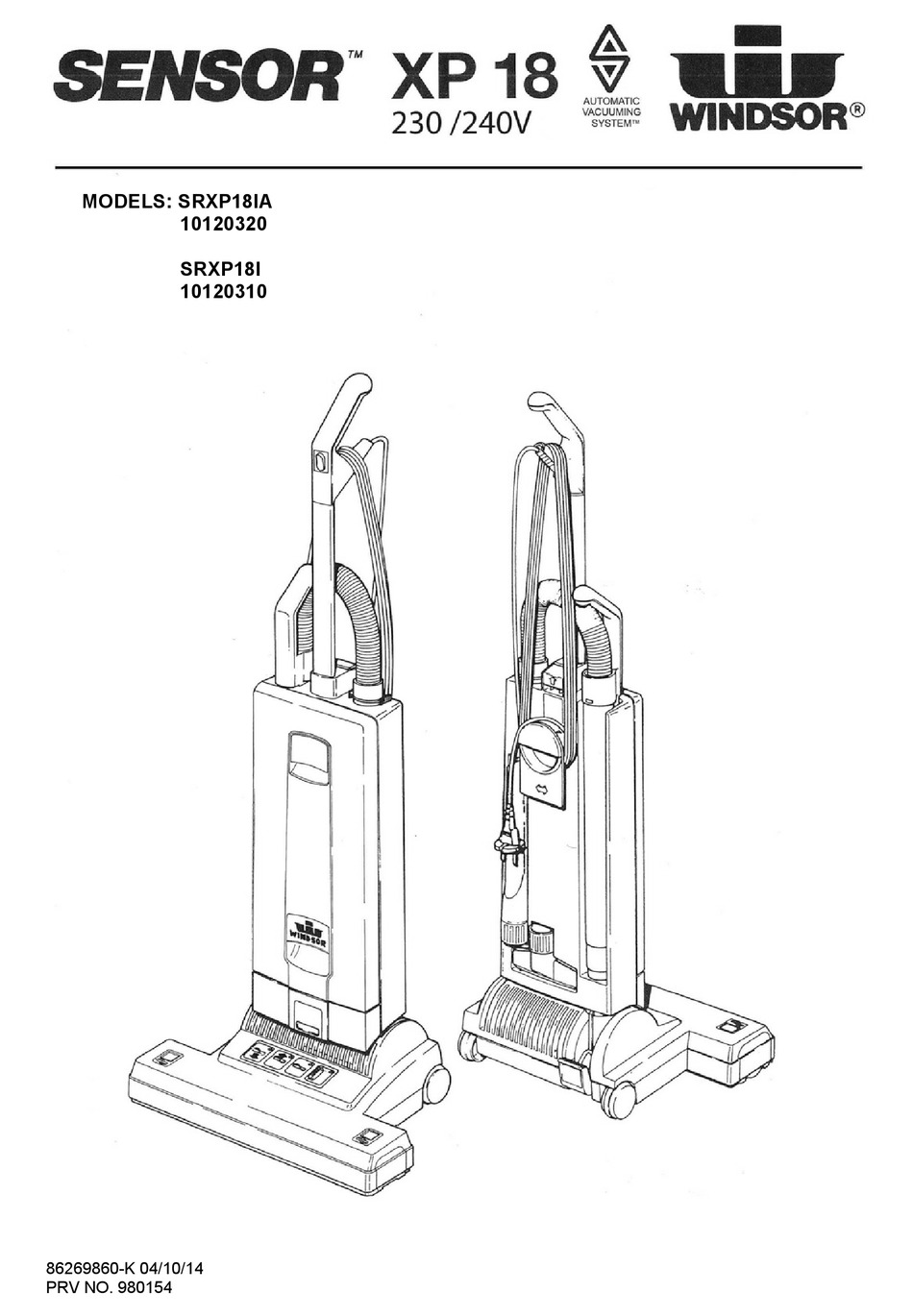 Windsor Sensor Srxp18ia User Manual Pdf Download Manualslib Windsor Sensor Srxp18ia User Manual Pdf Download Manualslib