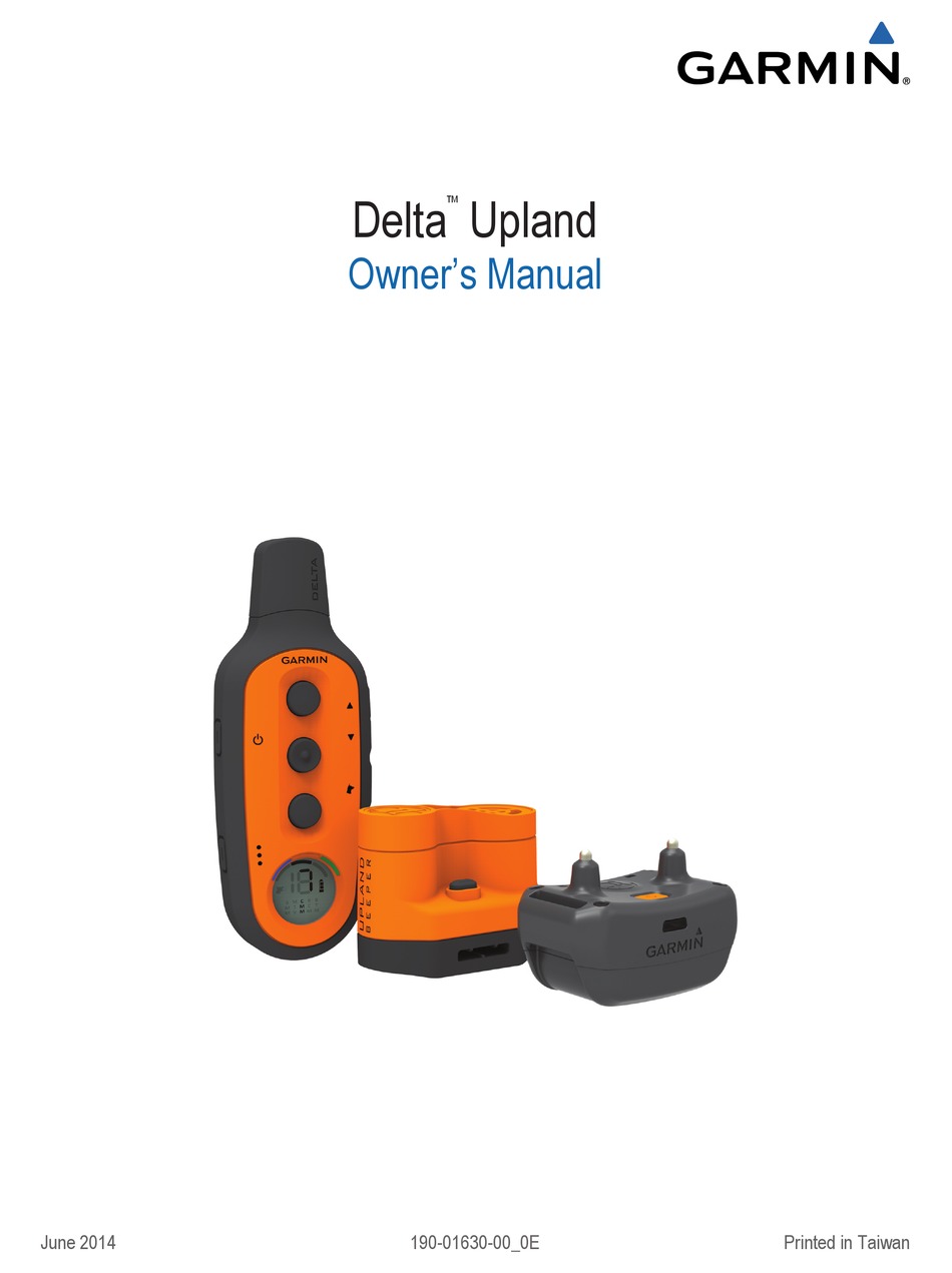 garmin delta upland xc