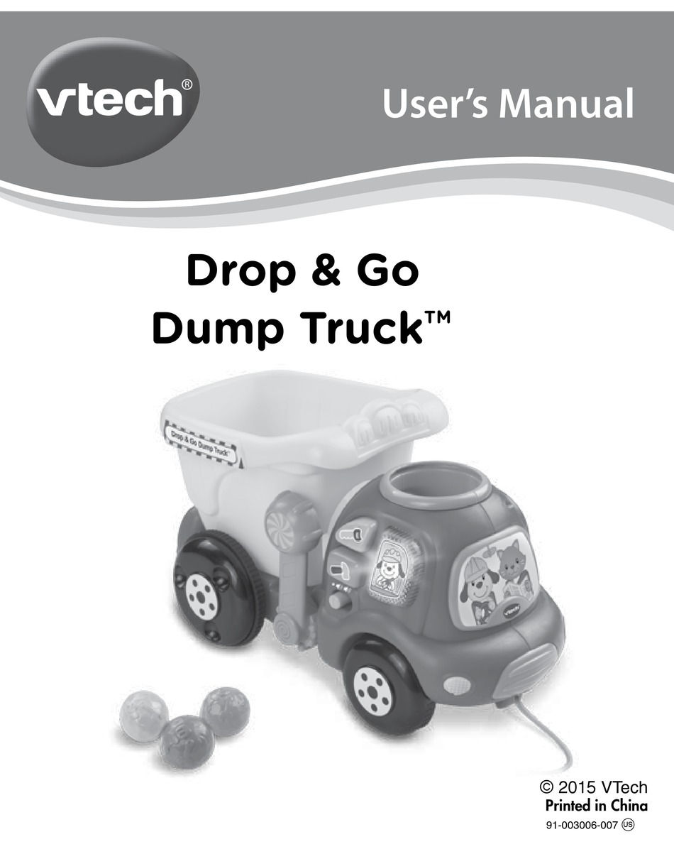 VTech Drop 26amp Go Dump Truck Frustration for sale online 