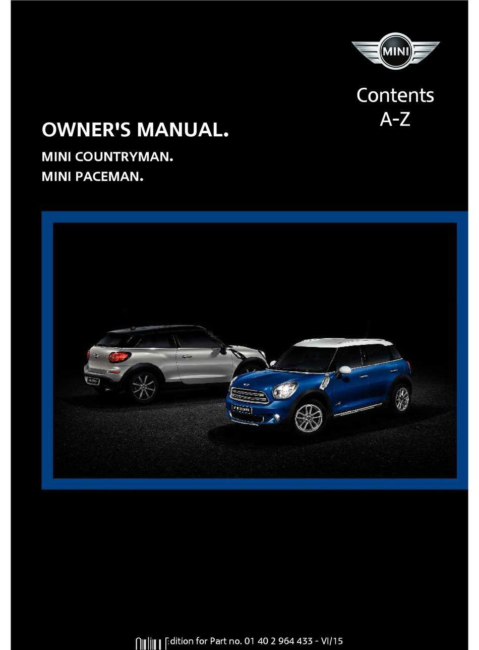 MINI COUNTRYMAN OWNER
