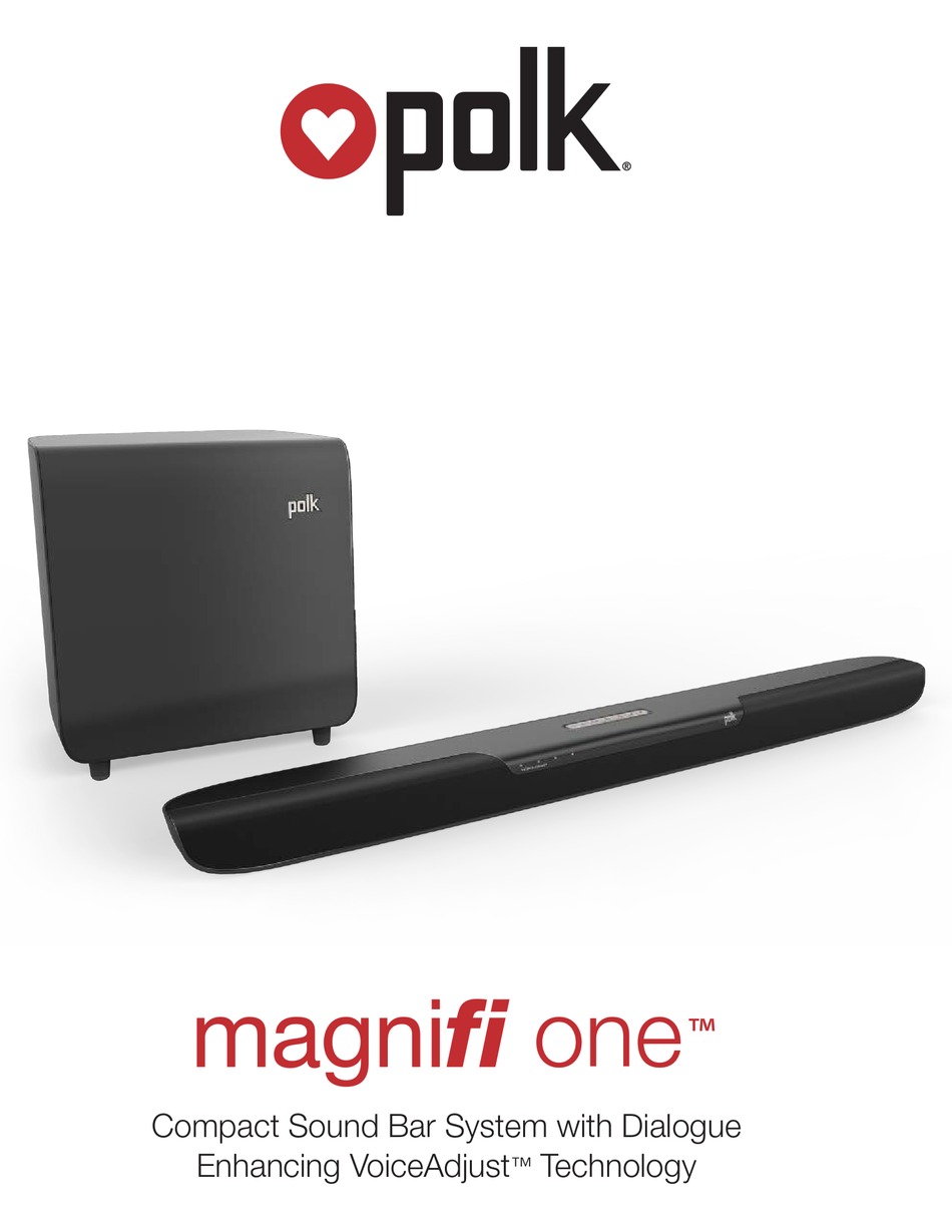 polk audio magnifi max manual