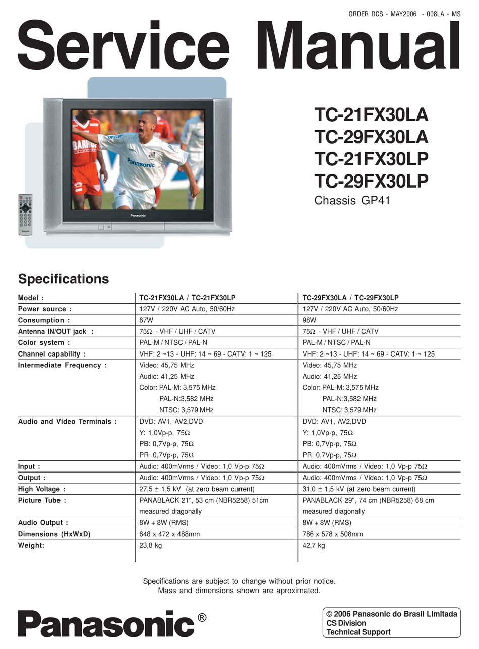 Panasonic Crt Tv Circuit Diagram Model - Circuit Diagram