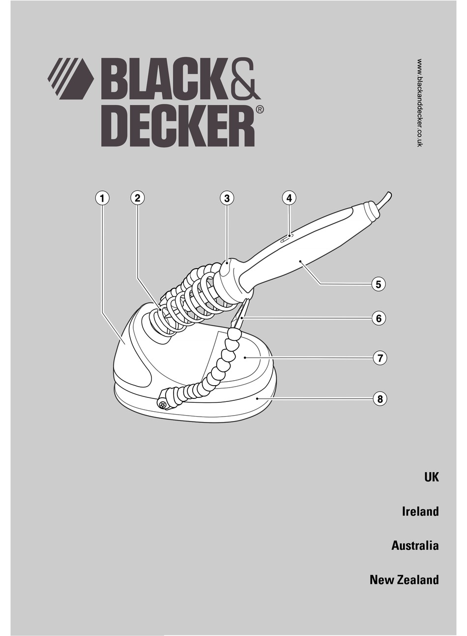 BLACK & DECKER MGD600 USE AND CARE BOOK MANUAL Pdf Download