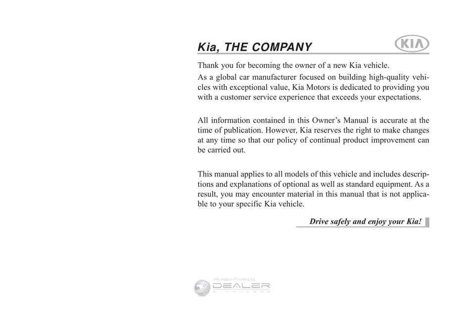 KIA 2014 SOUL USER MANUAL Pdf Download ManualsLib