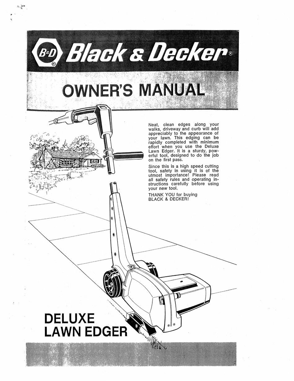 User manual Black & Decker LE750 (English - 32 pages)