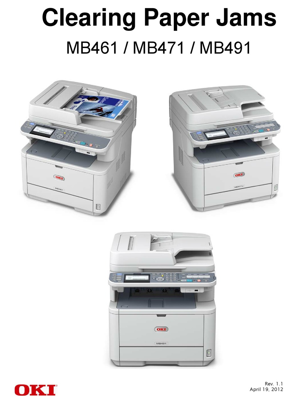 oki 391 paper jam