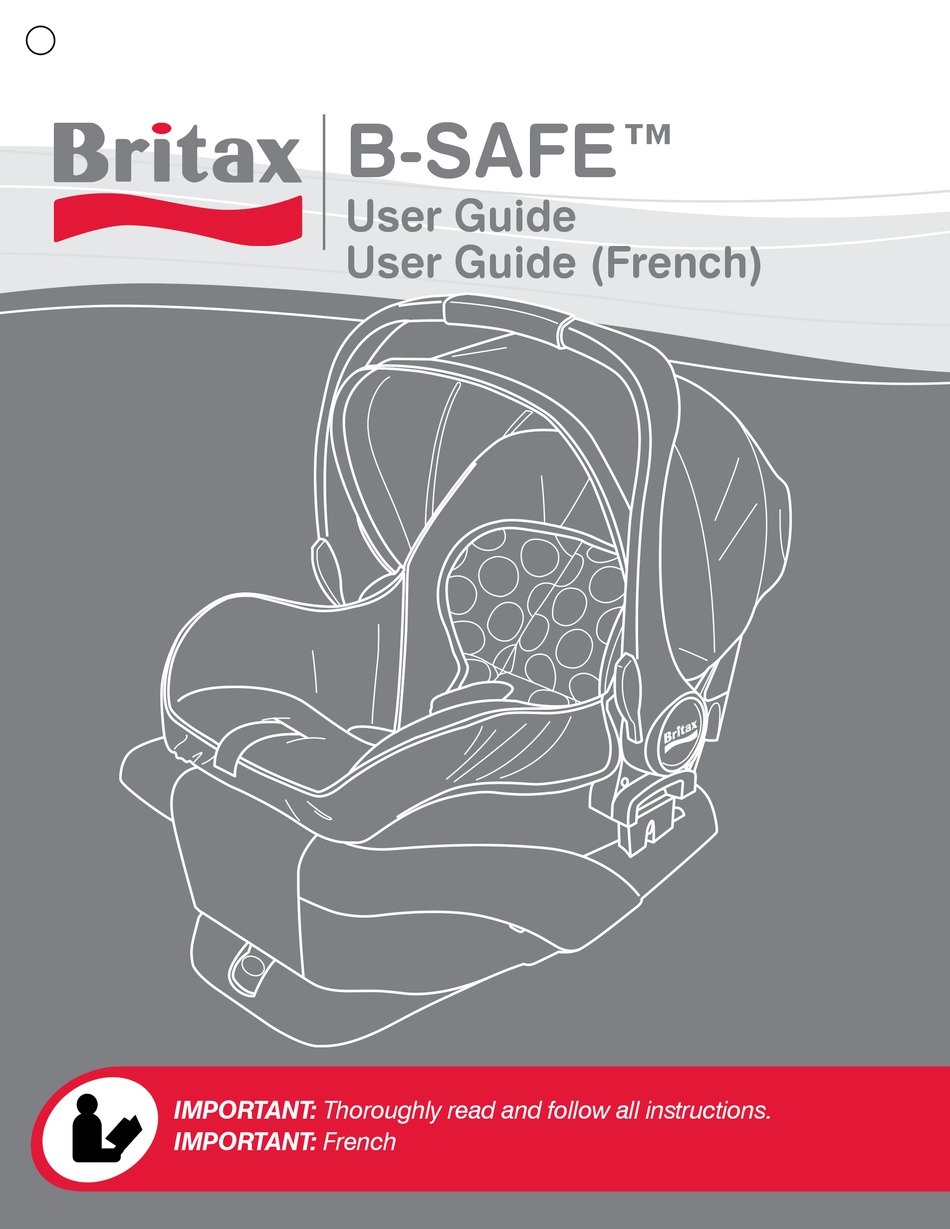 britax b safe car seat manual