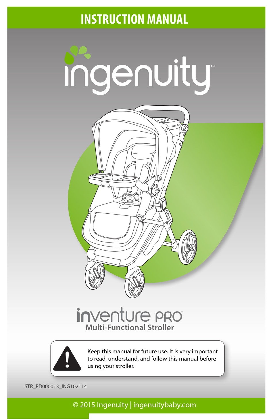 ingenuity inventure pro stroller