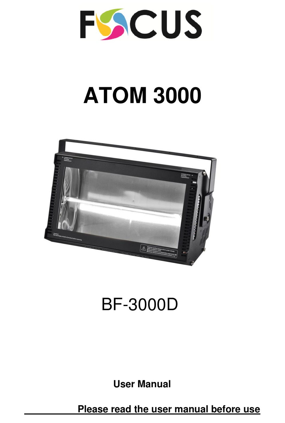 FOCUS ATOM 3000 USER MANUAL Pdf Download ManualsLib focus-atom-3000-user-manual-pdf-download-manualslib