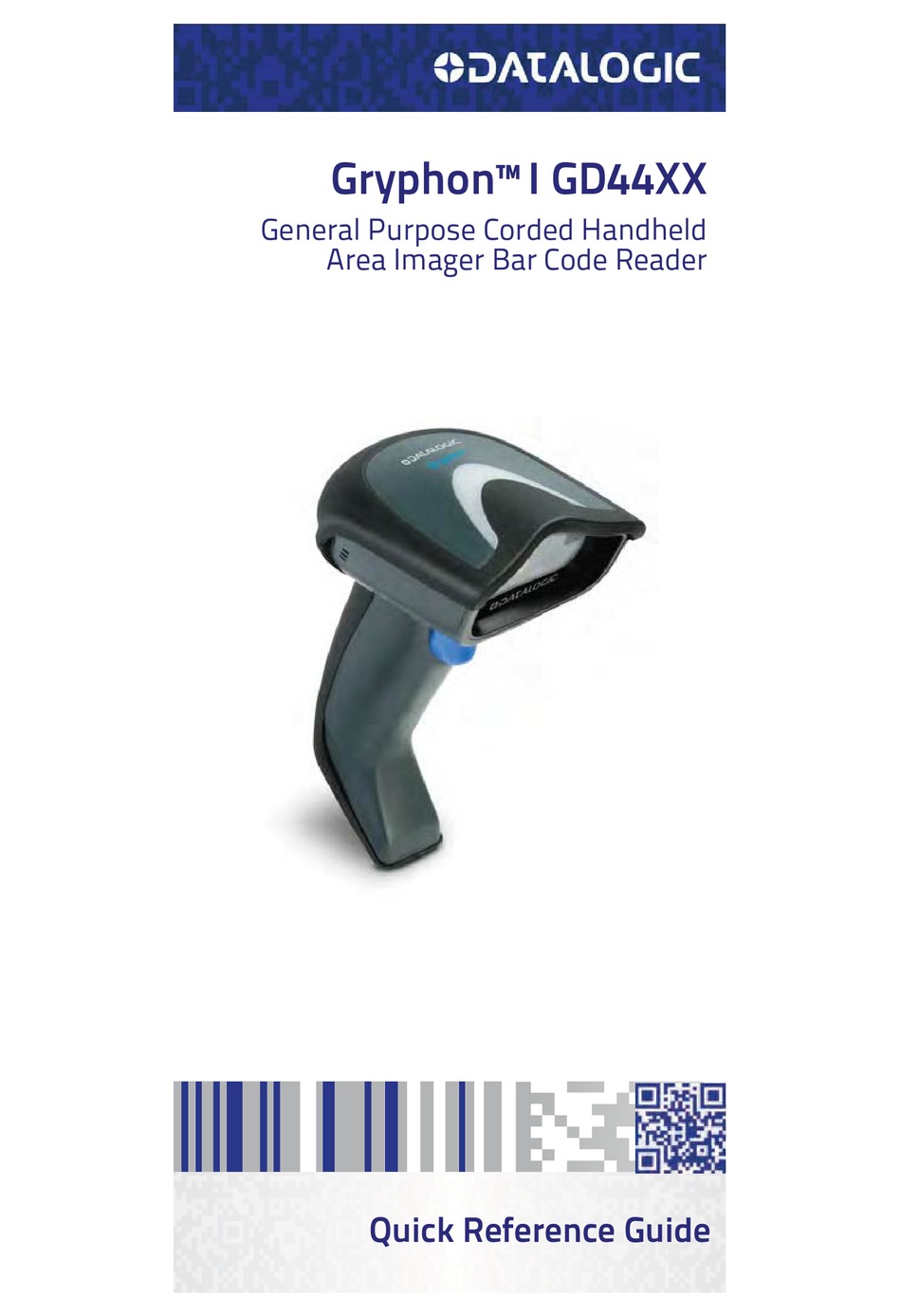DATALOGIC GRYPHON GD44XX QUICK REFERENCE MANUAL Pdf Download ManualsLib