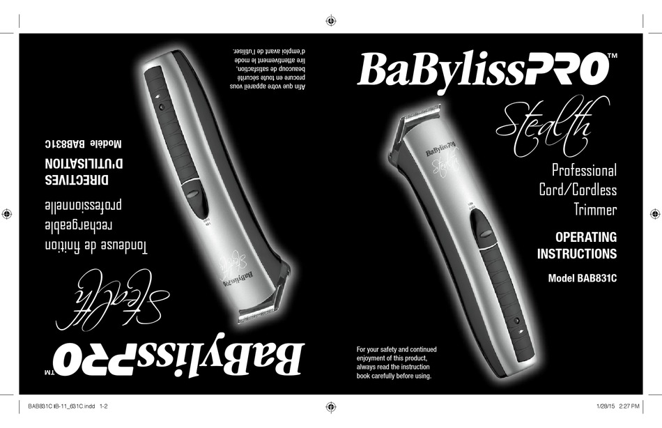 babyliss pro stealth