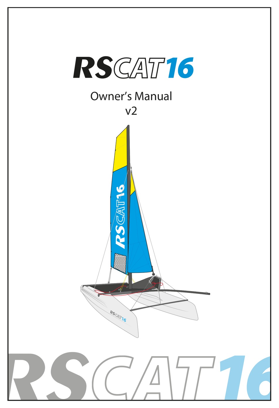 Rs Sailing Rs Cat 16 Owner S Manual Pdf Download Manualslib
