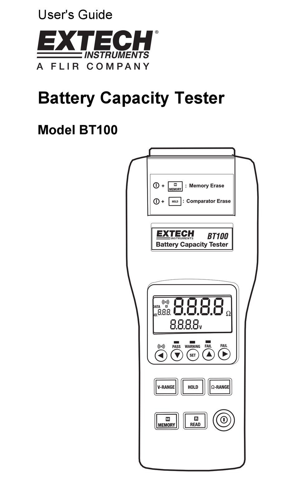 EXTECH INSTRUMENTS BT100 USER MANUAL Pdf Download | ManualsLib