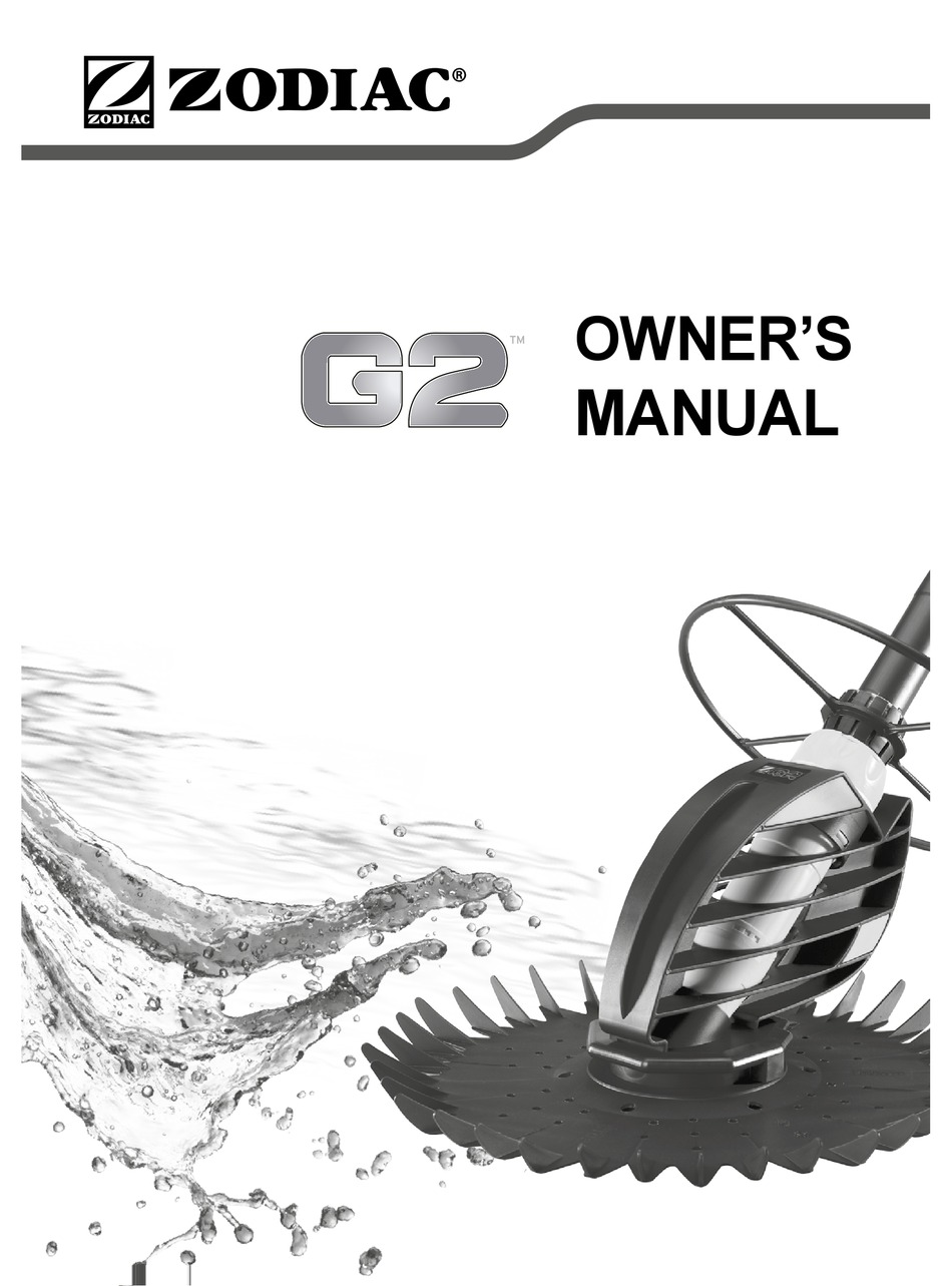 ZODIAC G2 OWNER'S MANUAL Pdf Download ManualsLib