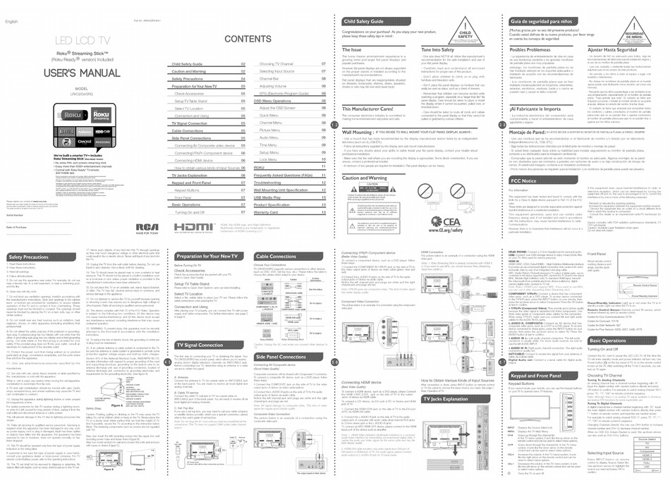 RCA LRK32G45RQ USER MANUAL Pdf Download | ManualsLib