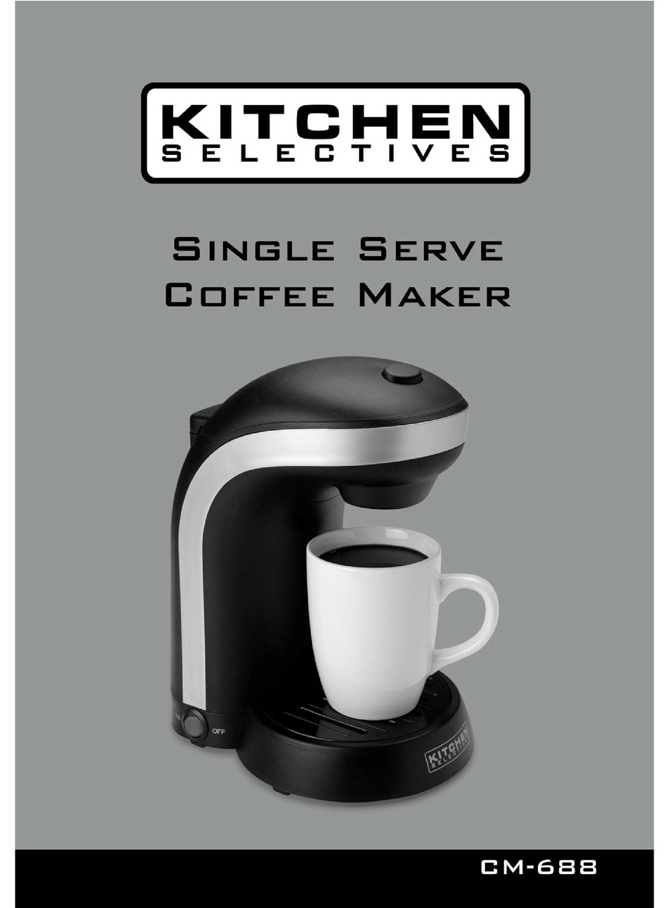 KITCHEN SELECTIVES CM-688 USER MANUAL 