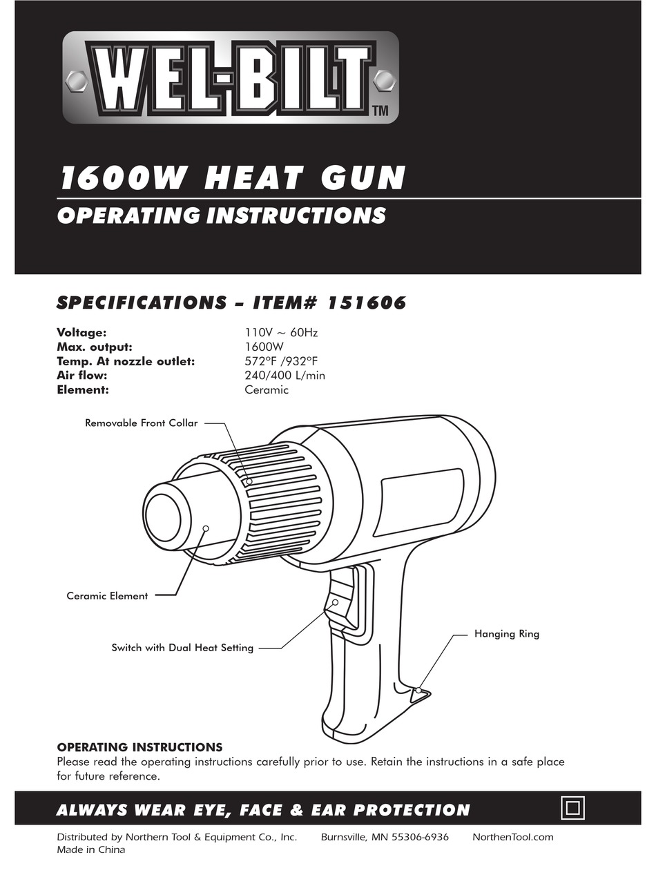 WELBILT 151606 OPERATING INSTRUCTIONS MANUAL Pdf Download ManualsLib