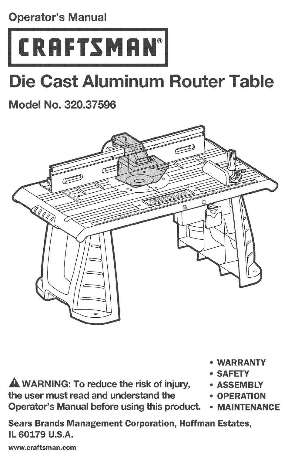 19+ Craftsman Router Table Manual