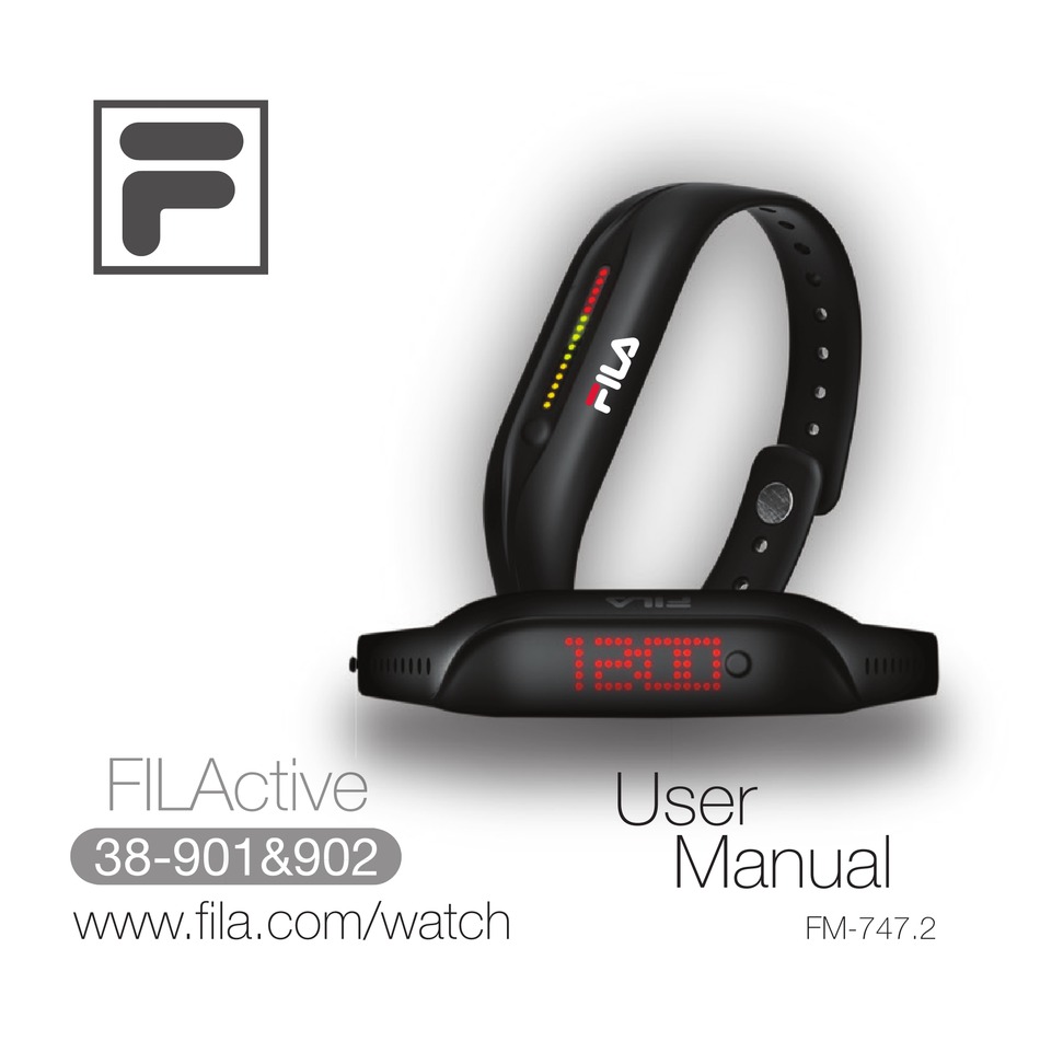 fila watch instructions