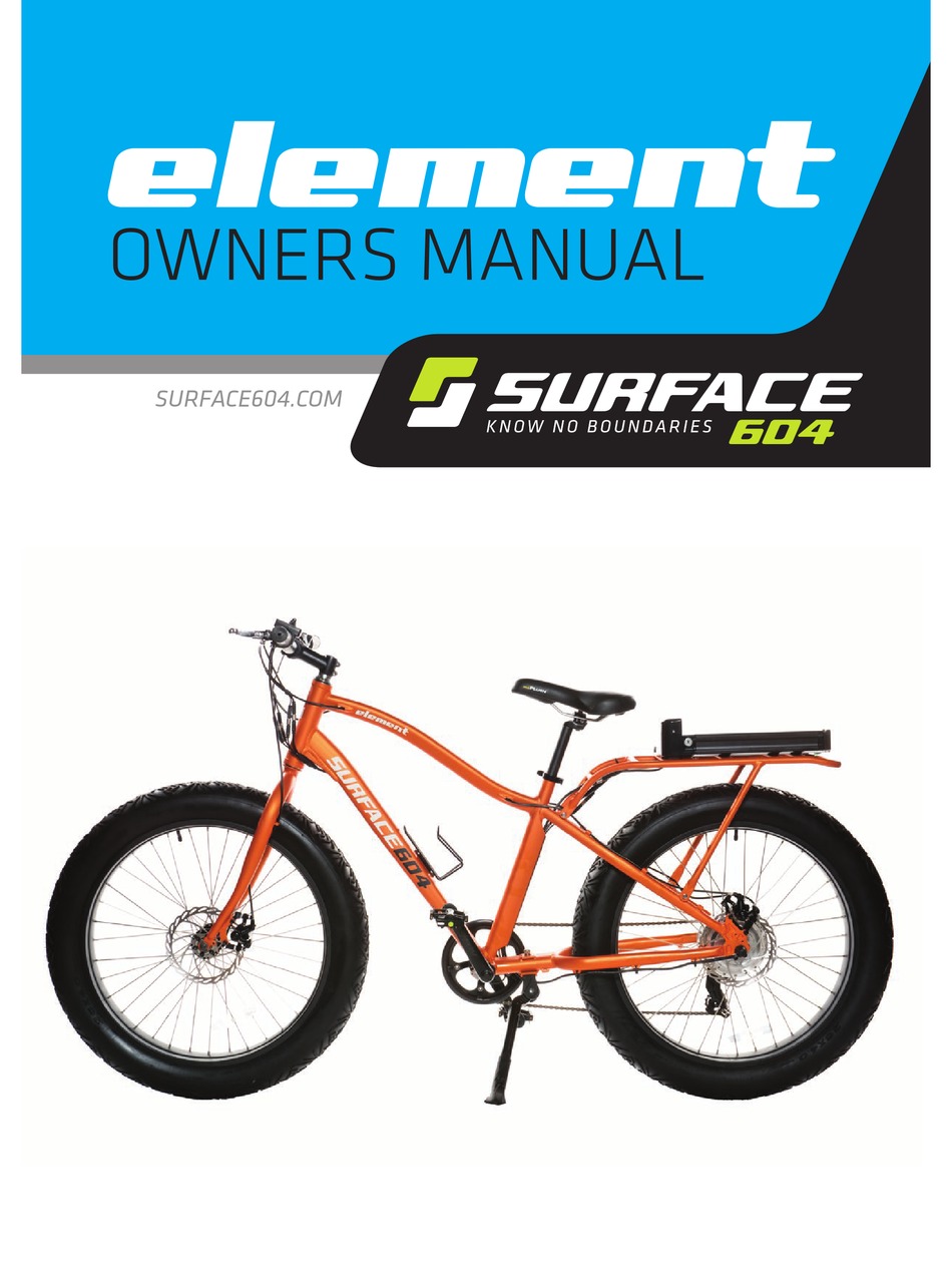 surface 604 element fat bike