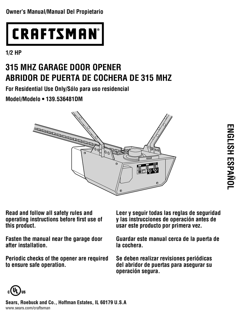 CRAFTSMAN 32LB580B OWNER'S MANUAL Pdf Download | ManualsLib