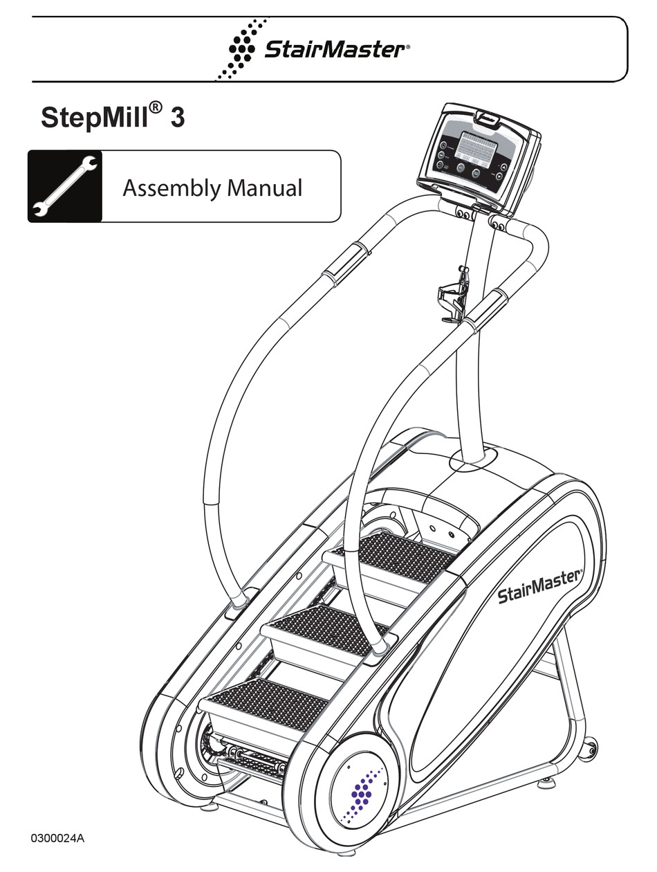 STAIRMASTER STEPMILL 3 ASSEMBLY MANUAL Pdf Download ManualsLib