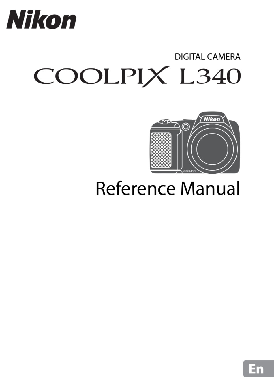 NIKON COOLPIX L340 REFERENCE MANUAL Pdf Download | ManualsLib