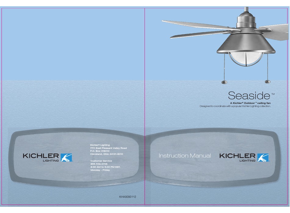 KICHLER LIGHTING SEASIDE INSTRUCTION MANUAL Pdf Download ManualsLib