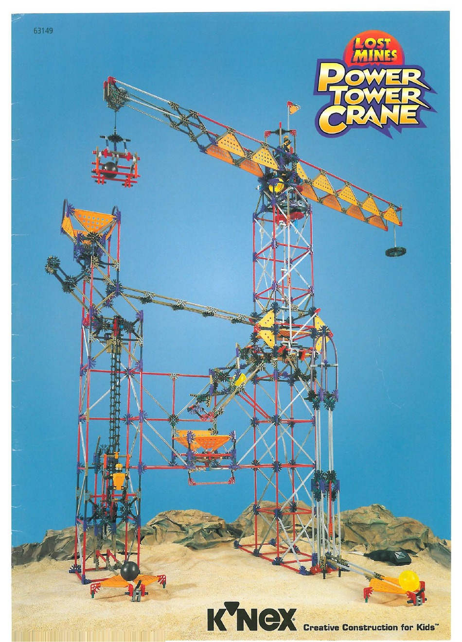 K'NEX POWER TOWER CRANE 63149 INSTRUCTION BOOK Pdf Download ManualsLib