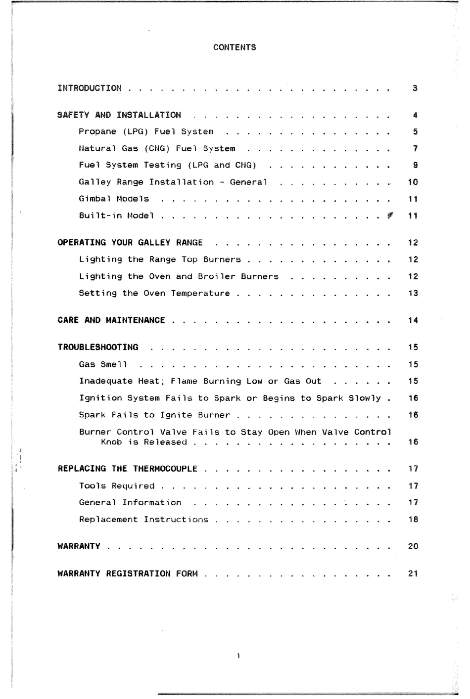 FORCE 10 MARINE GOURMET GALLEY MANUAL Pdf Download | ManualsLib